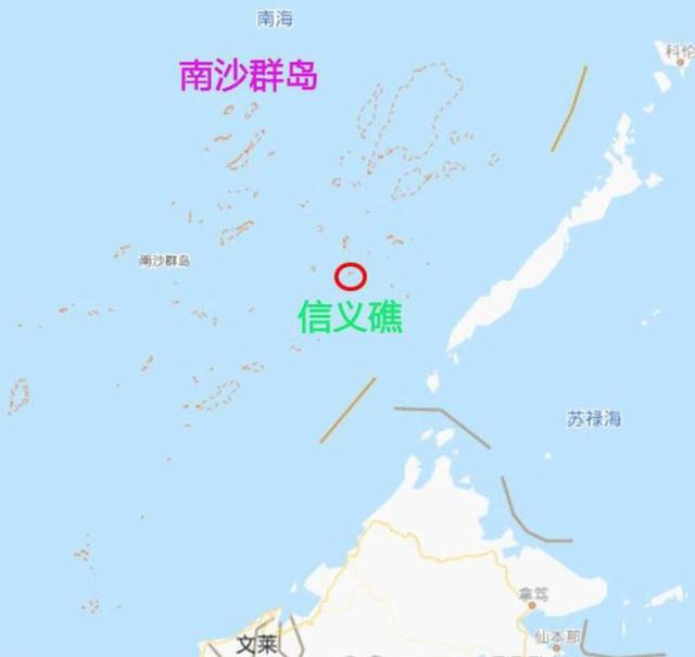 中国南海岛礁实际控制图（中国南海岛礁地图）